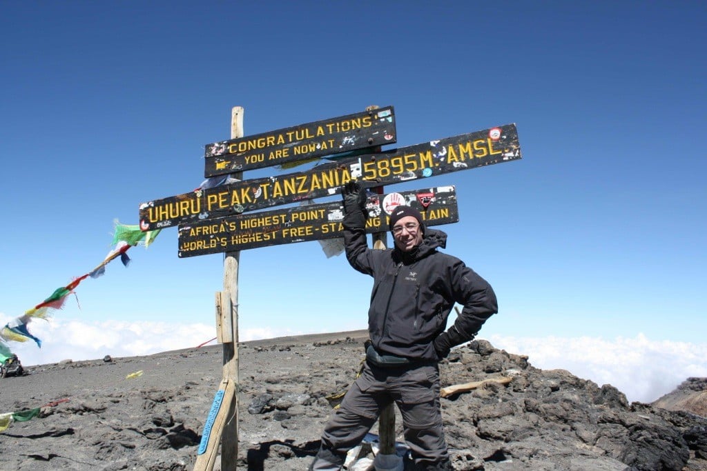 Kilimandjaro au sommet