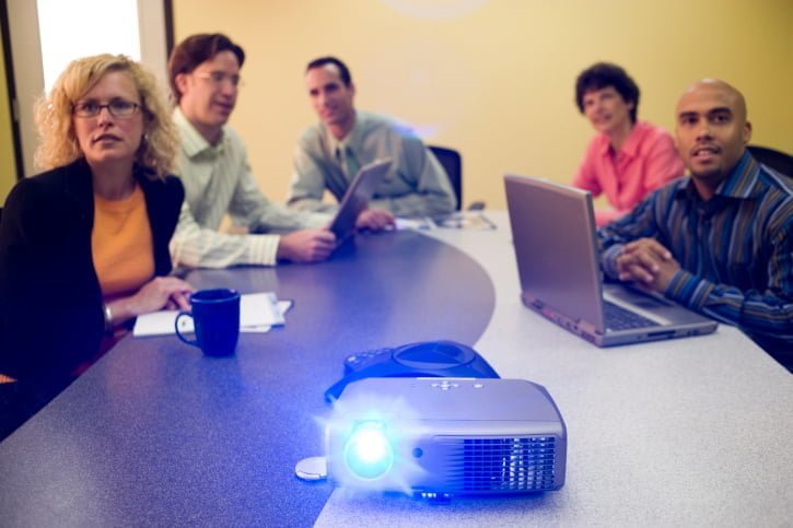 Brancher son portable pour faire une présentation