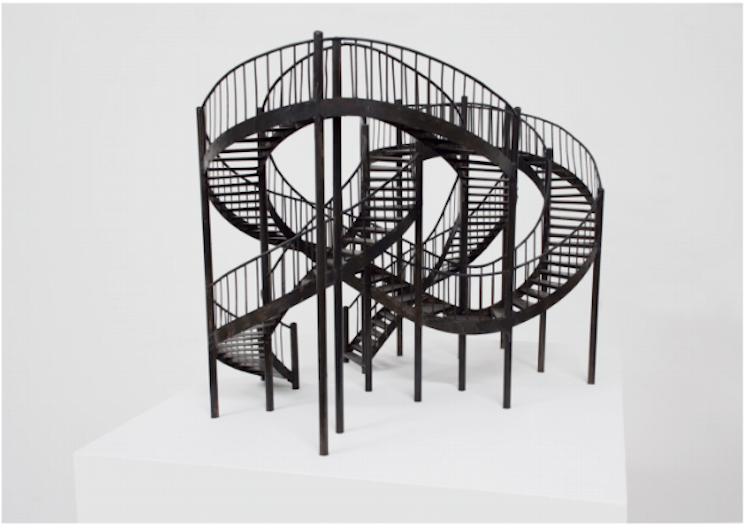 Michel de Broin - Révolution, 2010 - Acier