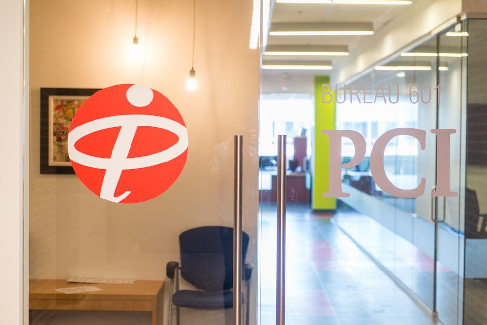 Porte vitrée de PCI Automatisation Industrielle (Christian Perrier)